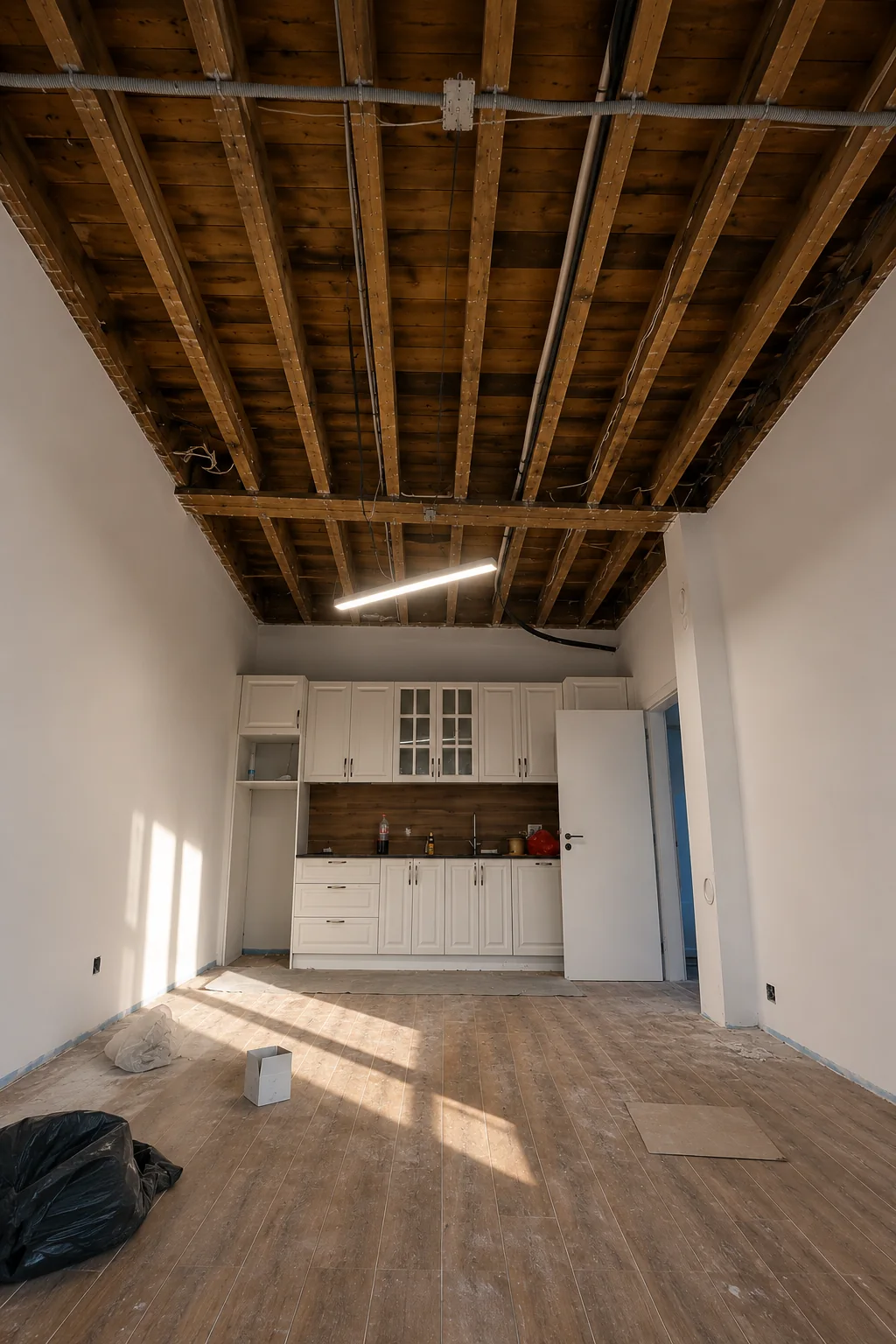 IDENTITA interior renovation before completion